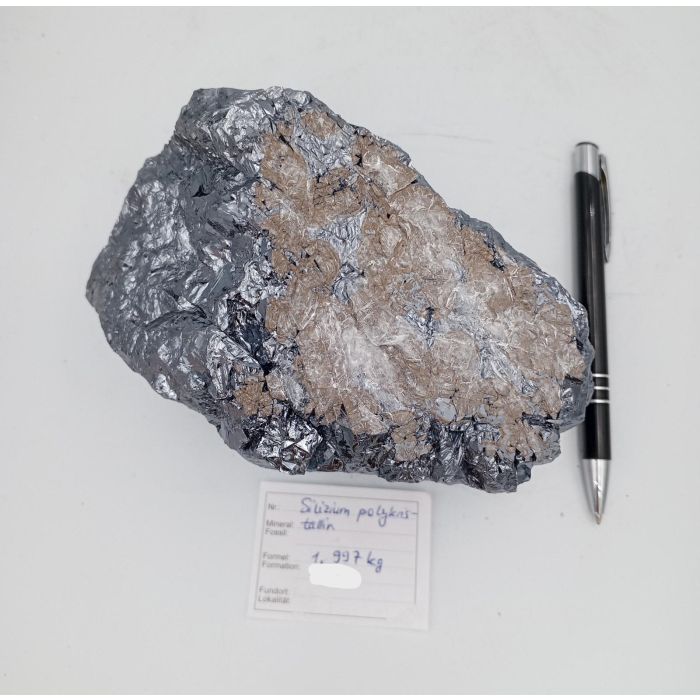Silicon; 99,999% pure, polycrystalline; single piece (9