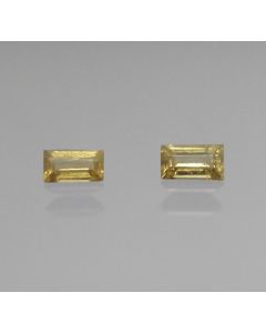 Epidote facetted 3.5x1.6 mm, Afghanistan