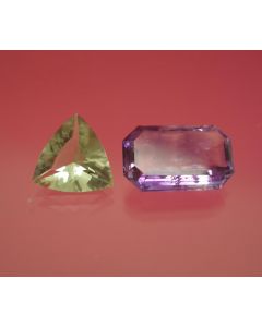 Fluorite facetted 10x8 mm, Mexico