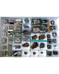 Tsumeb, Namibia; small collection of well identified specimen, Top Specimen! 1 lot