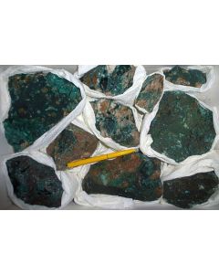 Pseudomalachite xx; N'Dola Pit, Kitwe, Sambia; HS