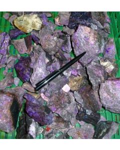 Sugilite; Wessel Mine, Kalahari Manganese Fields, Northern Province, South Africa; KS