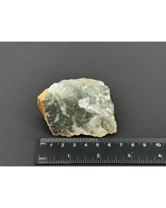 Actinolite - Quartz (gemmy!); Mzimba, Malawi; Scab; unique piece