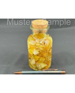 Honey Opal; in glass bottle; Tanzania; 1 piece.