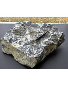 Galena/Lead Glance "Kokardenerz"; Bad Grund, Harz, Germany; 19.35 kg; unique piece