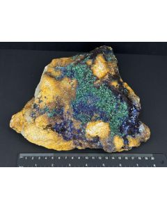 Azurite xls, Malachite; Morocco; 1.6 kg; large Cab; unique piece