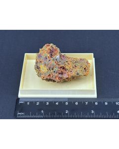 Realgar xls; Getchell Mine, Nevada, USA; Gerd Tremmel collection; Min; unique piece