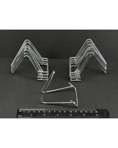 Metal display stand, 2 3/16 x 2 9/16 x 2 9/16 inch (55 x 65 x 65 mm), 10 pieces