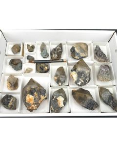 Smoky Quartz-phantom xls; Namibia; 1 flat; unique
