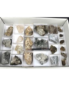 Adularia, pericline, rutile xls; Binntal, Valais, Switzerland; 1 flat; unique