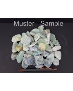 Nephrite, Jade; pre-tumbled; China; 1 kg