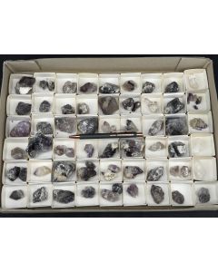 Amethyst xls; Brandberg, Namibia; 1 unique flat (55)
