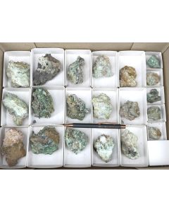 Nickeltalmessite, Retgersite xls; Bou Azzer, Morocco; 1 unique flat