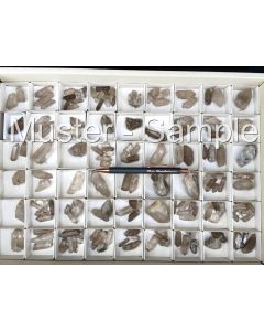 Smoky quartz; Zinggenstock, Uri, Switzerland; 1 flat