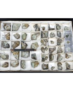 Tsumebite xx; Blue Bell Mine, CA, USA; 1 unique flat