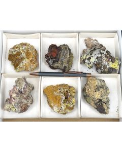 Mimetite xls; St. Eulalia, Mexico; 1 half sized flat; unique 

