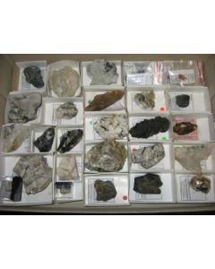 Tourmaline collection, worldwide, 30 pieces