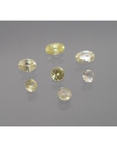 Analcim facettiert 2,9 mm, Australien