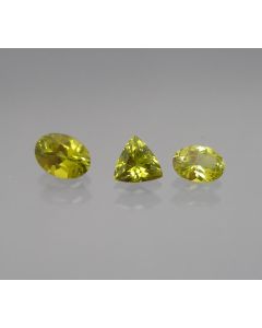 Chrysoberyll facettiert 2,5 mm, Tansania