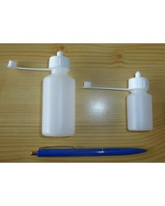 Pipettenfläschchen, Dosierflasche, Spritzflasche, Abtropfflasche 50 ml (100 Stück)