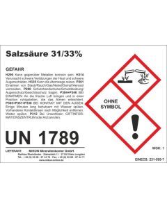 Salzsäure (36%) 1 l