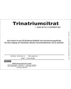 Trinatriumcitrat 1 kg