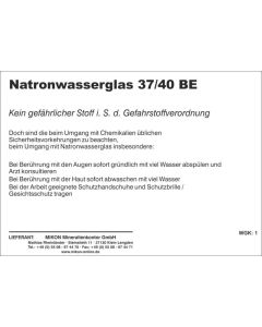 Wasserglas, Natronwasserglas, Natriumsilikat 1 l