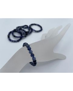 Armband für Kinder, Sodalith, 6 mm Kugeln, 1 Stück