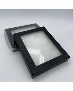 Glasdeckeldosen; groß; ("Ryker") mit Einlage; 1 Stück