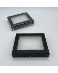 Glasdeckeldosen; klein; ("Ryker") mit Einlage; 10 Stück