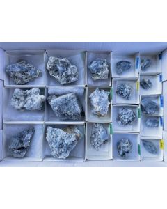 Coelestin (Celestin) xx; Meckleys Quarry, Pennsylvania, USA; 1 Steige