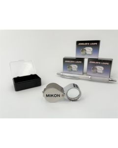 Impact magnifier, hand lense; triplet, 10x, 1 piece