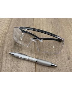 UV safety goggles; protection against UVA + UVC, made in Germany!; 1 piece