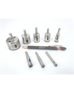 Diamond core drill drill; 22 mm diameter; 1 piece