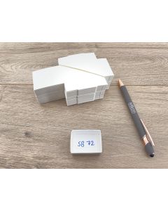 Specimen FoldUp Boxes SB 72; 1 1/2 x 1 1/4 x 3/4 inch (40 x 30 x 18 mm); 1,000 pcs, fit 72 per flat