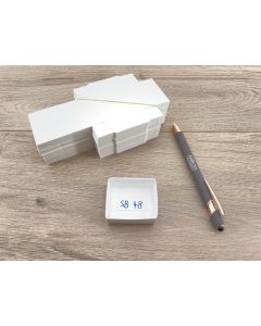 Specimen FoldUp Boxes SB 48; 1 3/4 x 1 1/2 x 3/4 inch (46 x 40 x 20 mm); 100 pcs, fit 48 per flat