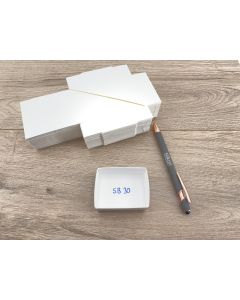 Specimen FoldUp Boxes SB 30; 2 1/2 x 2 x 1 inch (63 x 50 x 25 mm); 3,000 pcs, fit 30 per flat
