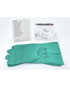 Schutzhandschuhe, Chemiehandschuhe; Säureschutz, uvex, Profiausführung, Größe L, 9; 1 Paar