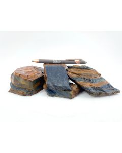 Falkenauge, blaues Tigerauge; reine Lagen, Südafrika; 1 kg