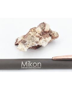 Aragonite (Tarnowitzite) xx; Tsumeb, Otavi, Namibia; Scab