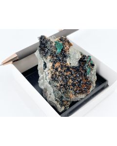 Libethenite xls; Kitwe, Zambia; Gerd Tremmel collection; Cab