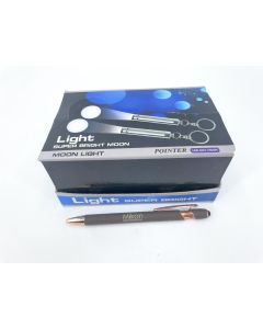 LED flashlight, keychain; colorful; case of 24 pieces