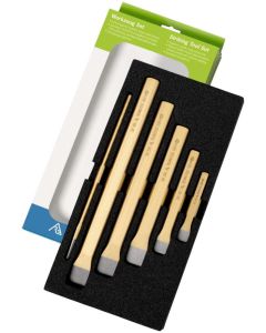 Rennsteig Chisel; Set 421.010.0; 6 pieces; 1 set