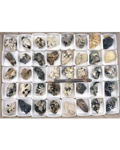 Feldspar, Zircon, Aegirine, Siderite xls; Mt. Malosa, Zomba, Malawi; 1 unique flat