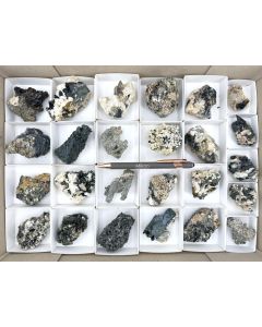 Aegirine xls, Zircon xls; Mt. Malosa, Zomba, Malawi; 1 unique flat (474)