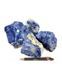 Sodalite (partly UV!); Bolivia; 1 kg