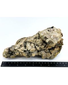 Feldspar xls, Smoky Quartz xls, Aegirine xls; Malawi; 1.9 kg; large Cab; single piece (7)