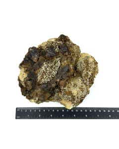 Smoky Quartz xls, Aegirine xls on Feldspar; Malawi; 1.46 kg; large Cab; single piece (12)
