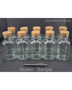 Glasflasche, 500 ml; 10 Stück