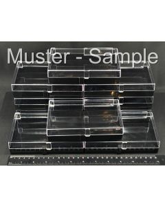 Perky Boxes;  6 1/10  x  3 10/11 x 1 3/8 Inch (155 x 97 x 35 mm); 10 pieces